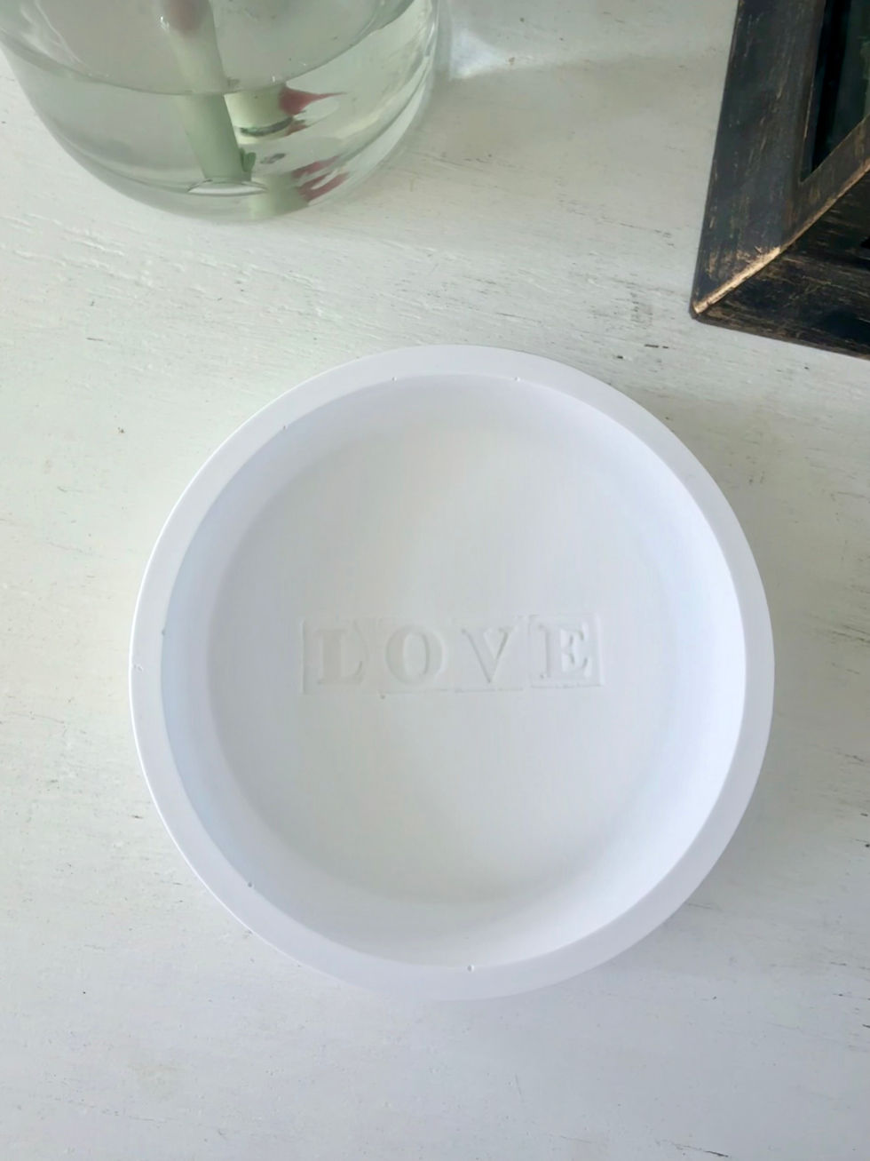 Thumbnail: white bowl stamped with "LOVE"