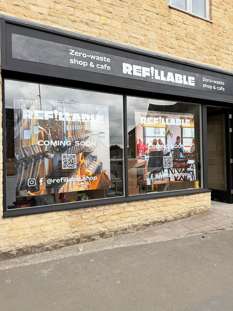 Refillable Cirencester launch