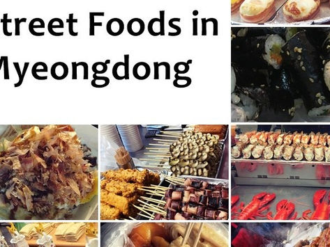 Best Korean street foods in Myeongdong, Seoul