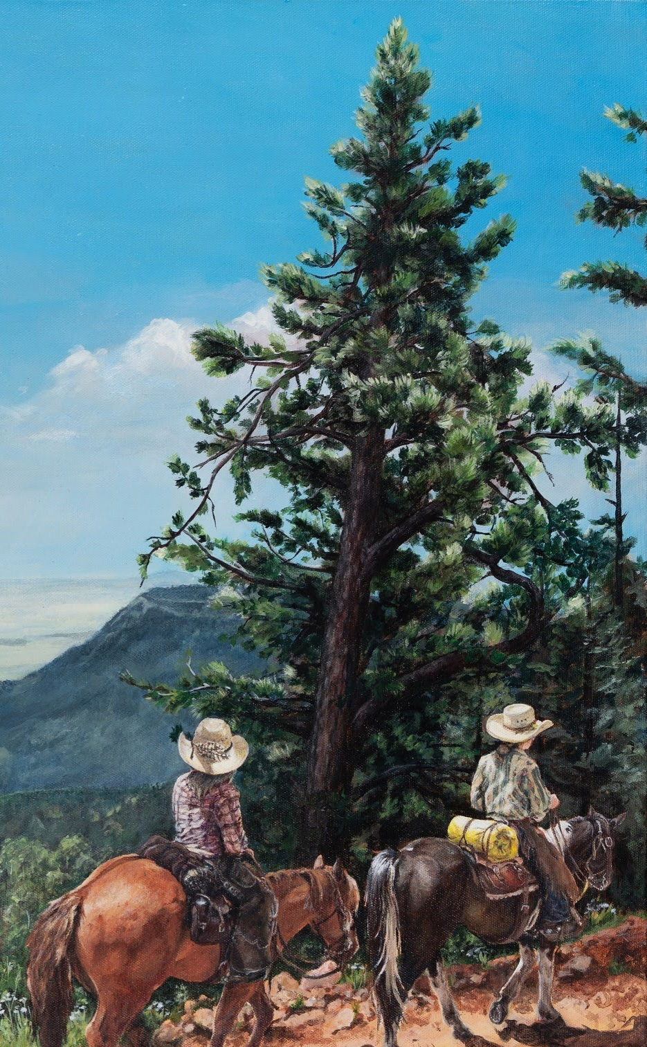 Thumbnail: "Out In God's Country" Original Painting
