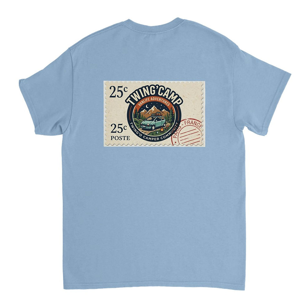 Miniature : T-shirt unisexe premium ras du cou TWING'CAMP