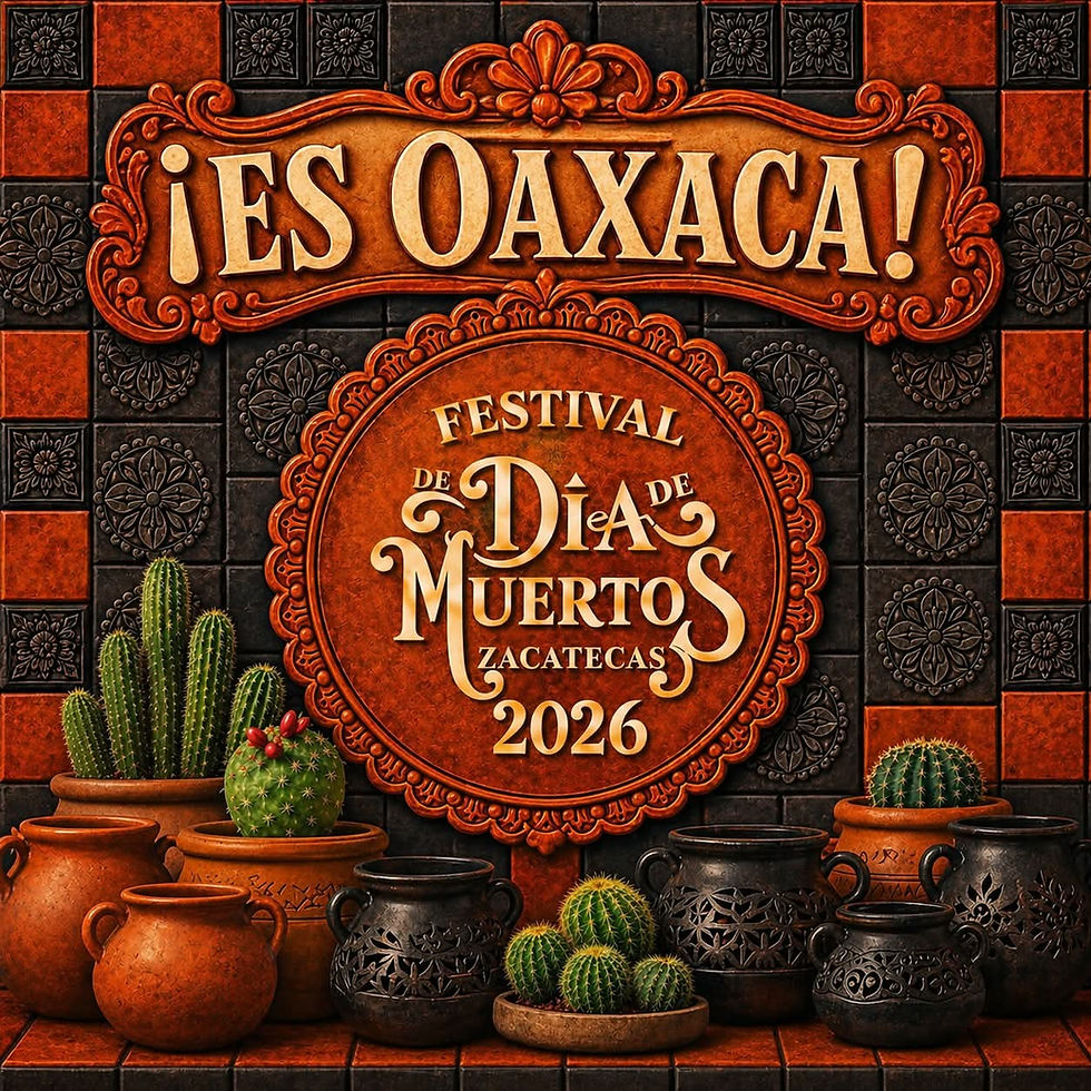 Oaxaca será el estado invitado en el Festival de Día de Muertos 2026 en Zacatecas: Gobernador David Monreal 