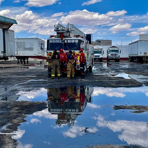 Sofocan incendio en bodegas de Alimentación para el Bienestar en 98 por ciento