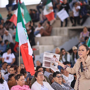 Desde Loreto, Vero Díaz afirma que el pueblo defenderá los avances de la Transformación y la Soberanía Nacional.