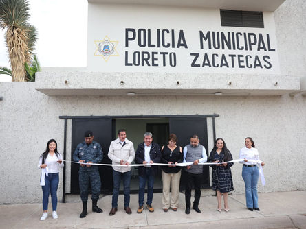 Inaugura Gobernador David Monreal Casa de Seguridad Pública Municipal de Loreto con una inversión total de 4.7 mdp