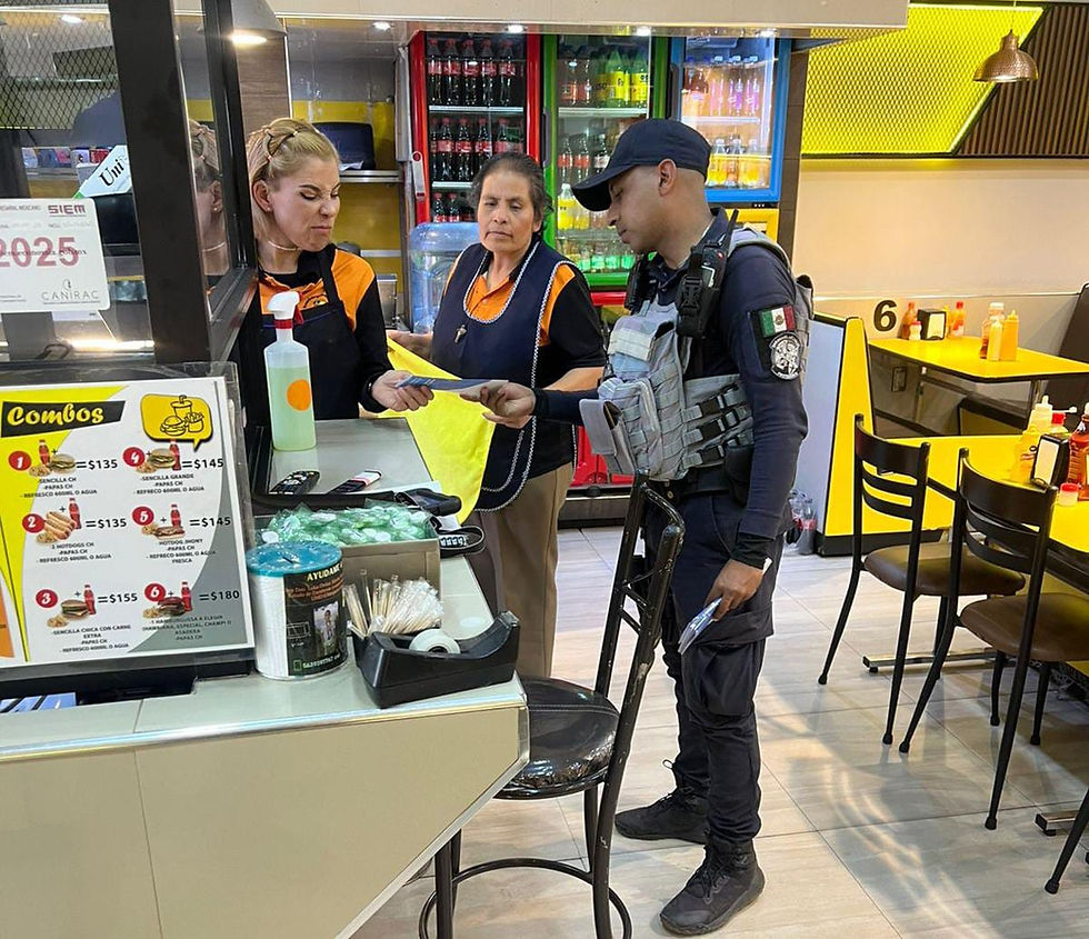 Da Dirección de Seguridad Pública Municipal recomendaciones para este Buen Fin