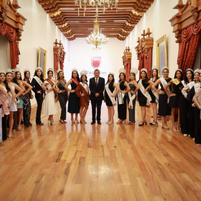 Fortalece Gobernador David Monreal vinculación con la comunidad migrante; recibe a 24 reinas de Federaciones en EU