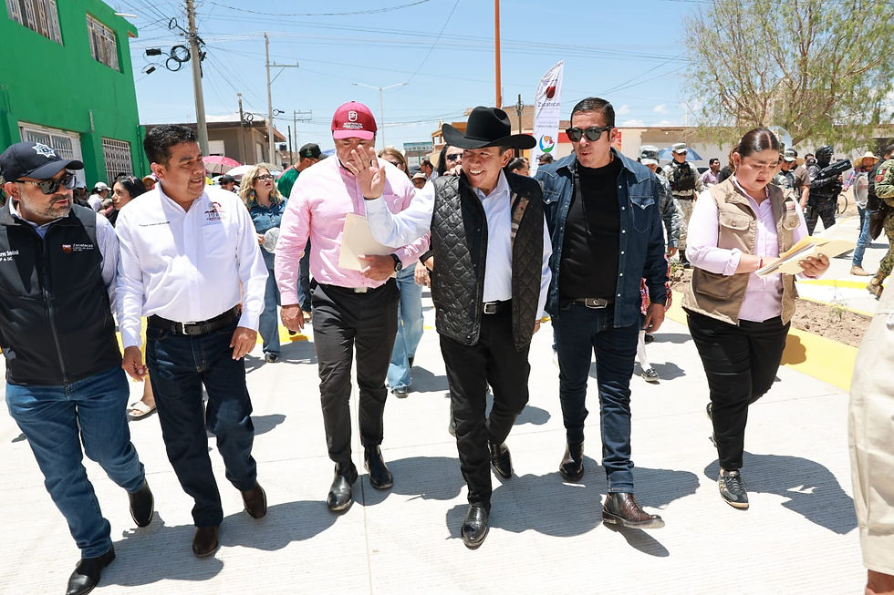 Con inversión histórica, fortalece Gobernador David Monreal Ávila la seguridad e infraestructura en Loreto