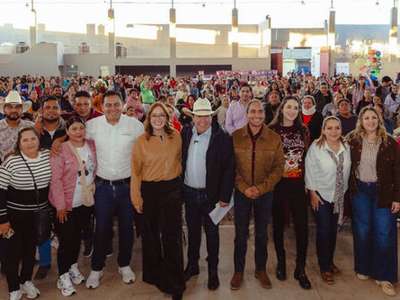 Encabeza Gobernador David Monreal Posada de la Paz y el Bienestar en Tacoaleche