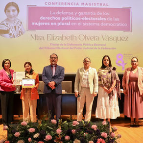 Conmemora el IEEZ el Día Internacional de la Mujer con conferencia magistral sobre derechos político-electorales