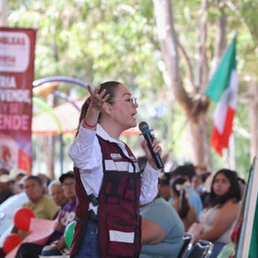 Vero Díaz destaca fuerza migrante y unidad en defensa de la Transformación desde Villanueva