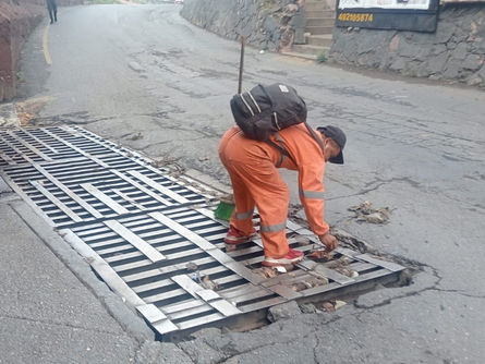 Acciones de limpieza preventiva en Guadalupe, dan resultado en temporada de lluvias