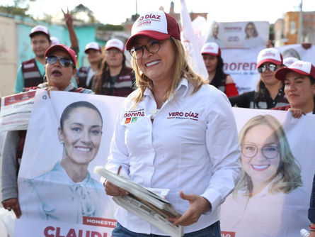 Con honestidad y amor al pueblo, Vero Díaz trabajará desde el Senado por Zacatecas