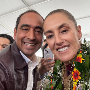 Reconoce Claudia Sheinbaum a Pepe Saldivar por gestionar apoyos federales para Guadupe