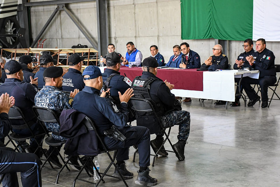 Reconoce SSP a Directores de Seguridad Pública Municipal por su adhesión al Mando Coordinado y Mando Único