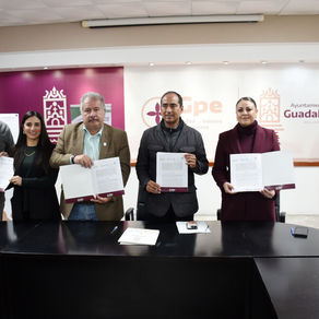 Firman Guadalupe y CONALEP convenio de colaboración para beneficio de estudiantes guadalupenses