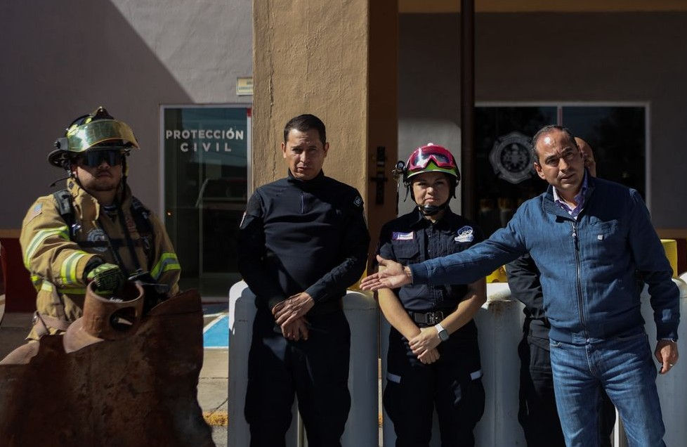 Promueve Pepe Saldívar la prevención de accidentes con Protección Civil Municipal