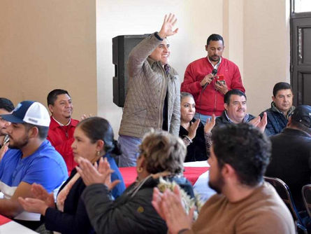 Cierran filas con su dirigencia priista de Villa de Cos