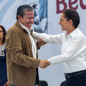 En Zacatecas, Presidenta Claudia Sheinbaum y Gobernador David Monreal anuncian creación de la Beca Gertrudis Bocanegra
