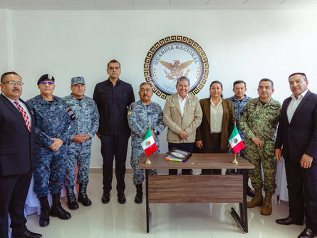 Inaugura Gobernador David Monreal Ávila compañías de Guardia Nacional en Zacatecas y Valparaíso