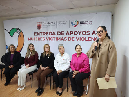 Reitera Gobierno de Zacatecas compromiso con atención a mujeres víctimas de violencia