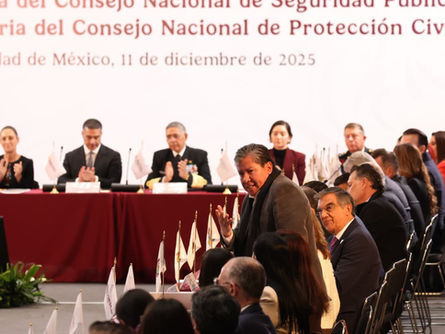 Destaca Zacatecas en sesión del Consejo Nacional de Seguridad Pública, encabezada por la Presidenta Claudia Sheinbaum