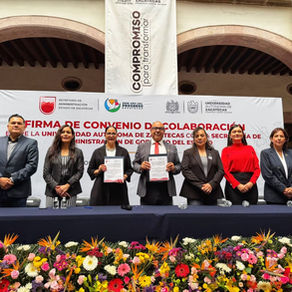 Estudiantes de la UAZ realizarán servicio social en dependencias del Gobierno de Zacatecas