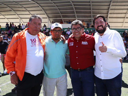 Saúl: lo dije y lo sostengo, apoyo al deporte para prevenir el delito y la violencia