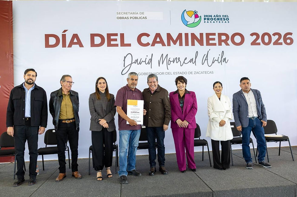 Hemos sentado las bases para que Zacatecas entre al desarrollo nacional: Gobernador David Monreal Ávila