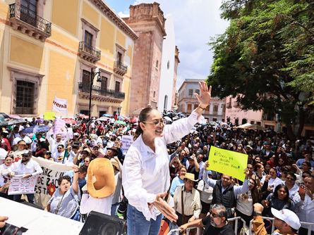 Convoca Vero Díaz a defender la Transformación y la Soberanía Nacional desde cada municipio de Zacatecas