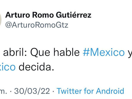 No estarían llamando a no participar