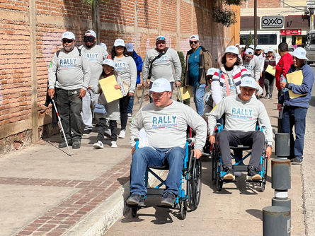 En un esfuerzo por la igualdad, 80 personas con y sin discapacidad compiten en Rally por la Inclusión