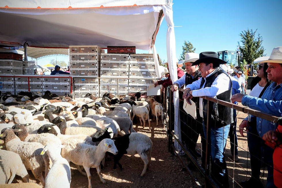 Entrega Gobernador David Monreal Ávila maquinaria y apoyos para el fortalecimiento del campo zacatecano