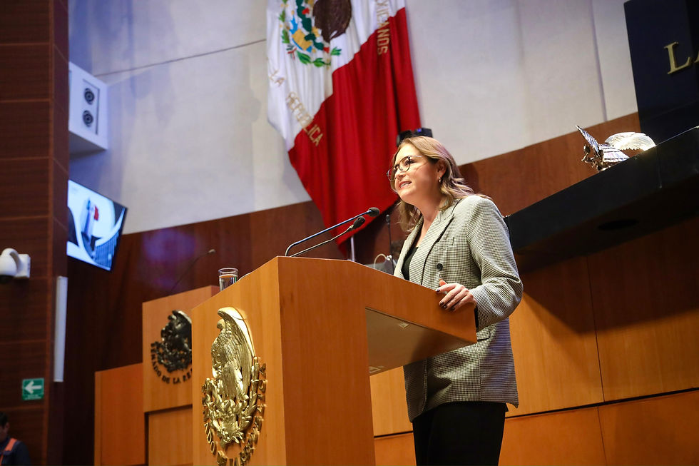 Senadora Vero Díaz respalda nuevo marco jurídico para garantizar la igualdad sustantiva