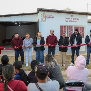 Cumple Pepe Saldívar con entrega de Centro de Desarrollo para el Bienestar en Fraccionamiento San Charbel