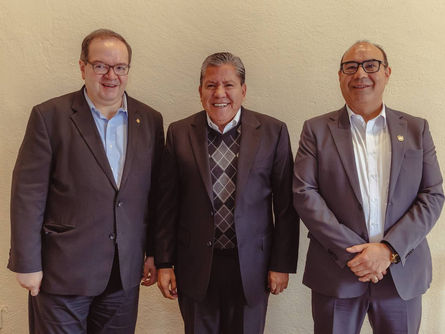 Se reúne Gobernador David Monreal con Rector de la UNAM para fortalecer la educación superior