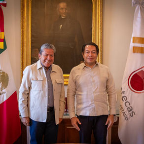 Gobernador David Monreal y Secretario de Educación Pública, Mario Delgado, fortalecen al sector educativo en Zacatecas 
