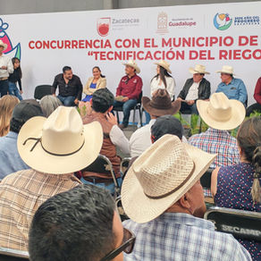 Reconoce Pepe Saldivar frente común en favor del campo de Guadalupe