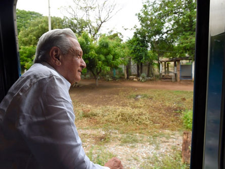 Presidente realiza primer recorrido de supervisión a bordo del Ferrocarril del Istmo de Tehuantepec