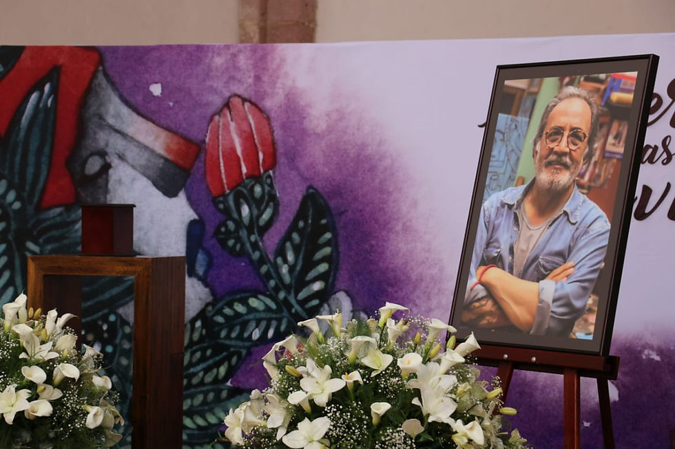 Rinde Gobierno de Zacatecas homenaje luctuoso al maestro José Esteban Martínez