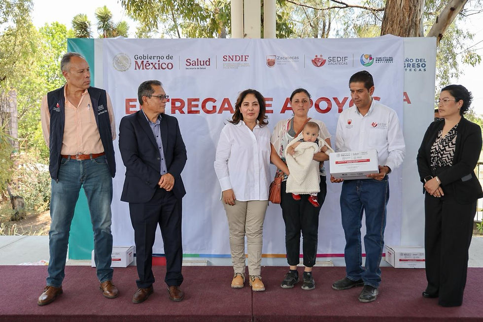 Llevan SEDIF y CONAFE paquetes alimentarios a comunidades vulnerables
