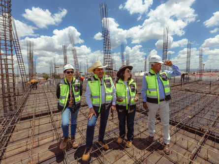 Supervisa Gobernador David Monreal avances en construcción de Casa Cuna Semillitas, en Guadalupe