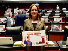 Destaca Vero Díaz reformas para fortalecer la justicia y consolidar las instituciones democráticas