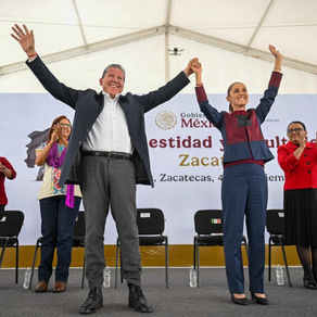 Anuncia Presidenta Claudia Sheinbaum inicio de construcción de carretera Zacatecas-Aguascalientes a principios de noviembre