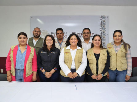 La Delegada de Programas para el Bienestar en Zacatecas, Adilene Rosales Romero, sostuvo una reunión productiva con las y los subdelegados regionales