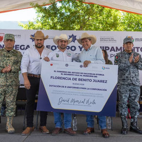 Sin déficit de policías en la Región Sur 2 de Zacatecas, gracias a estrategia del Gobernador David Monreal Ávila