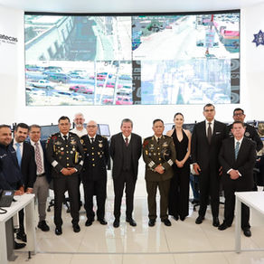 La seguridad llegó para quedarse en Zacatecas: Gobernador David Monreal al inaugurar auditorio del C5i