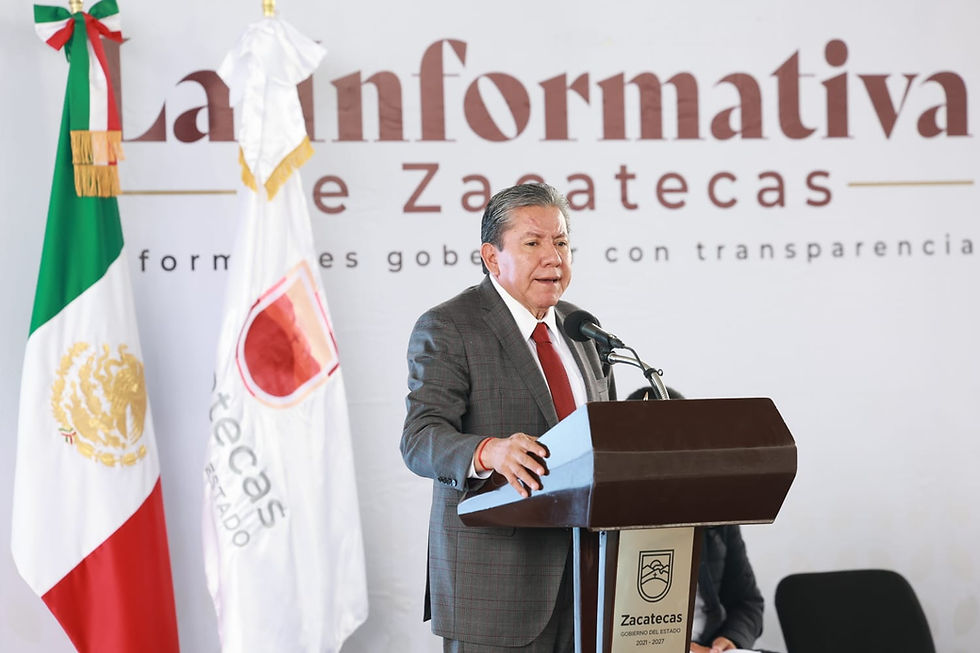 Presenta Gobernador David Monreal intervención de 100 canchas deportivas y resultados históricos del deporte zacatecano