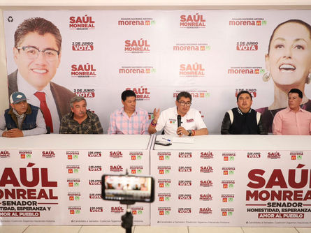 Saúl rumbo al Senado al rescate de la crisis agraria