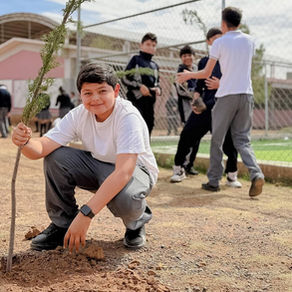 Llega programa de reforestación de Pepe Saldívar a Ojo de Agua y Villas de Guadalupe